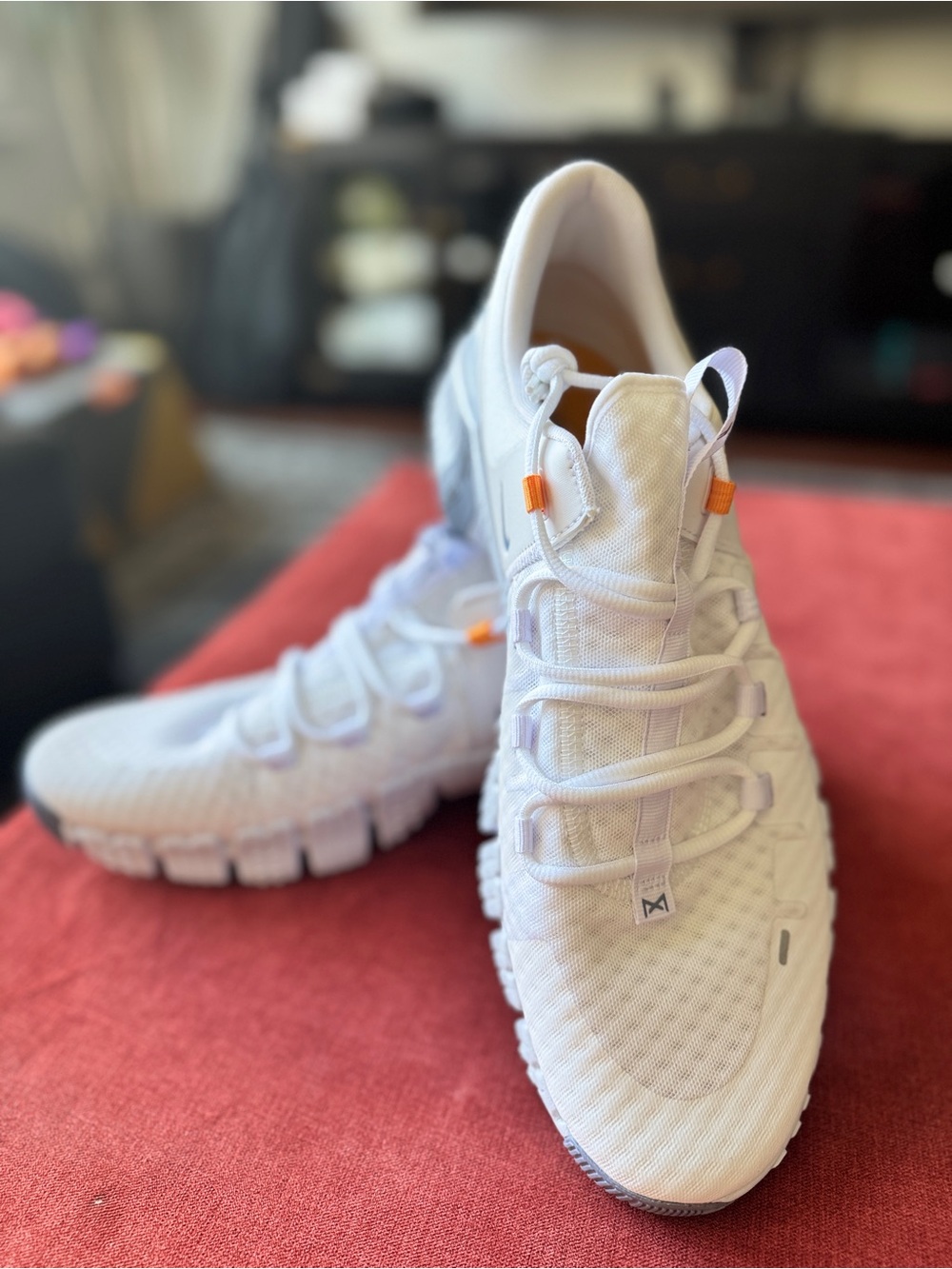 Nike Free Metcon 5 'White Bright Mandarin'